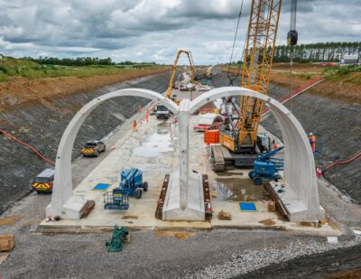 HS2 Begins Building First of Five ‘Green Tunnels’