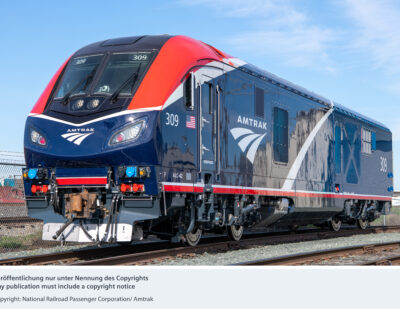 Amtrak Takes Up Option for 50 More Siemens Mobility Charger Locomotives